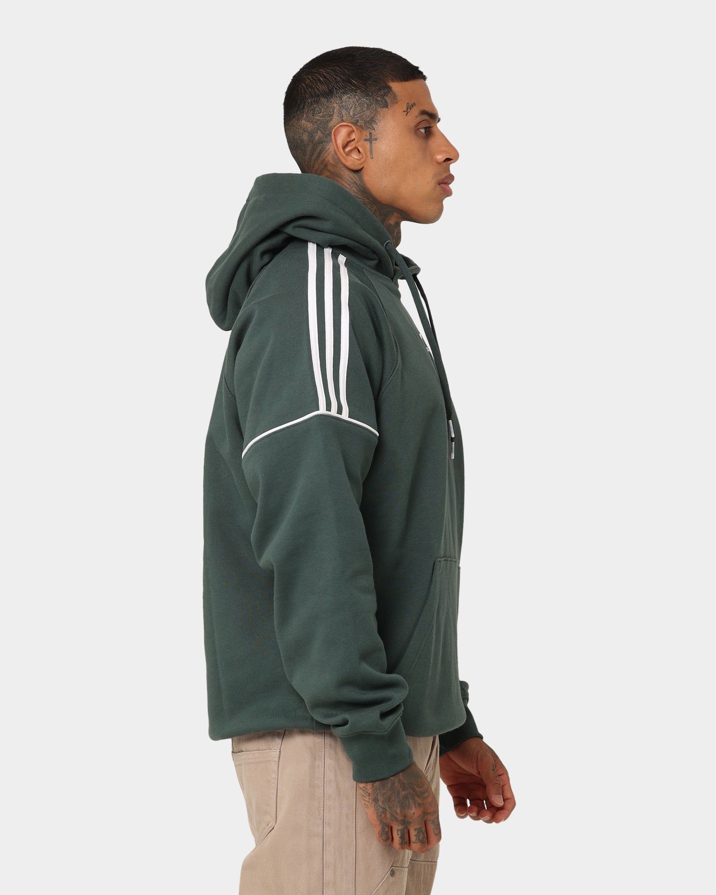 Adidas Essential Hoodie Mineral Green sold by Culture Kings product image thumbnail 5