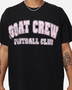 Goat Crew Football Club 10 T-Shirt Black Wash sold by Culture Kings