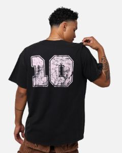 Goat Crew Football Club 10 T-Shirt Black Wash sold by Culture Kings