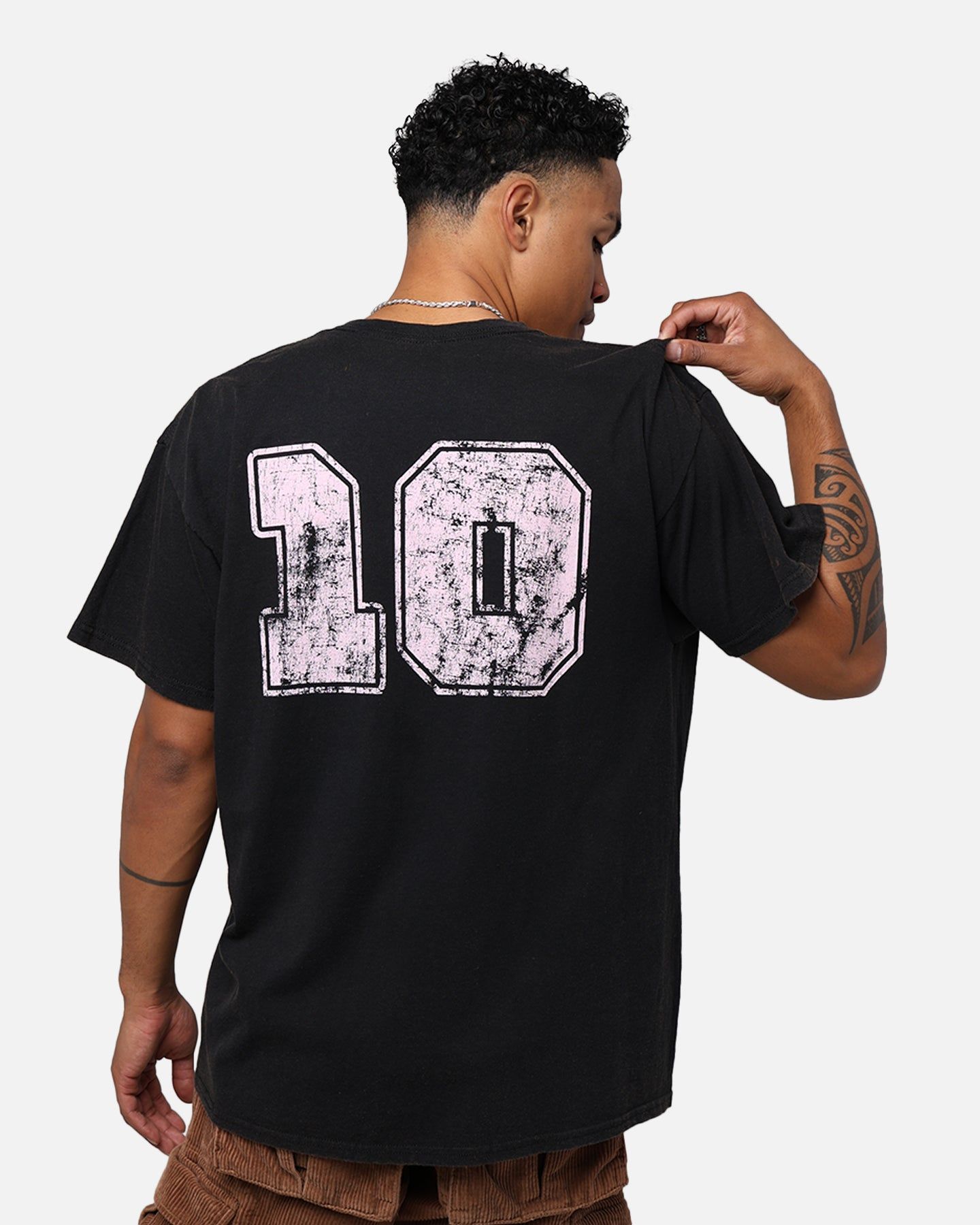 Goat Crew Football Club 10 T-Shirt Black Wash sold by Culture Kings product image thumbnail 2