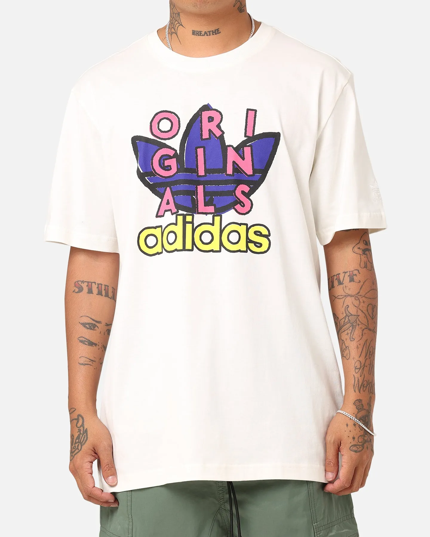 Adidas Training Supply T-Shirt Off White sold by Culture Kings product image thumbnail 4