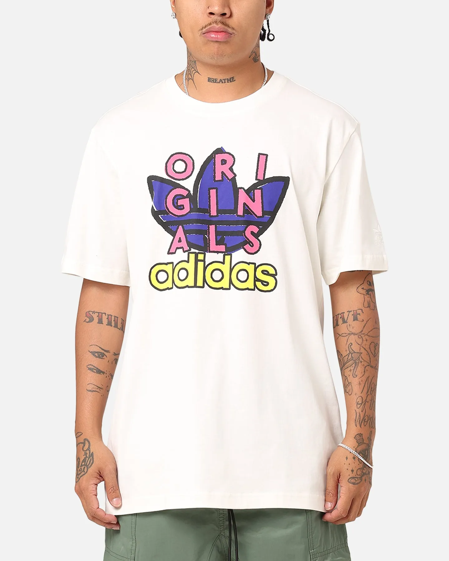 Adidas Training Supply T-Shirt Off White sold by Culture Kings