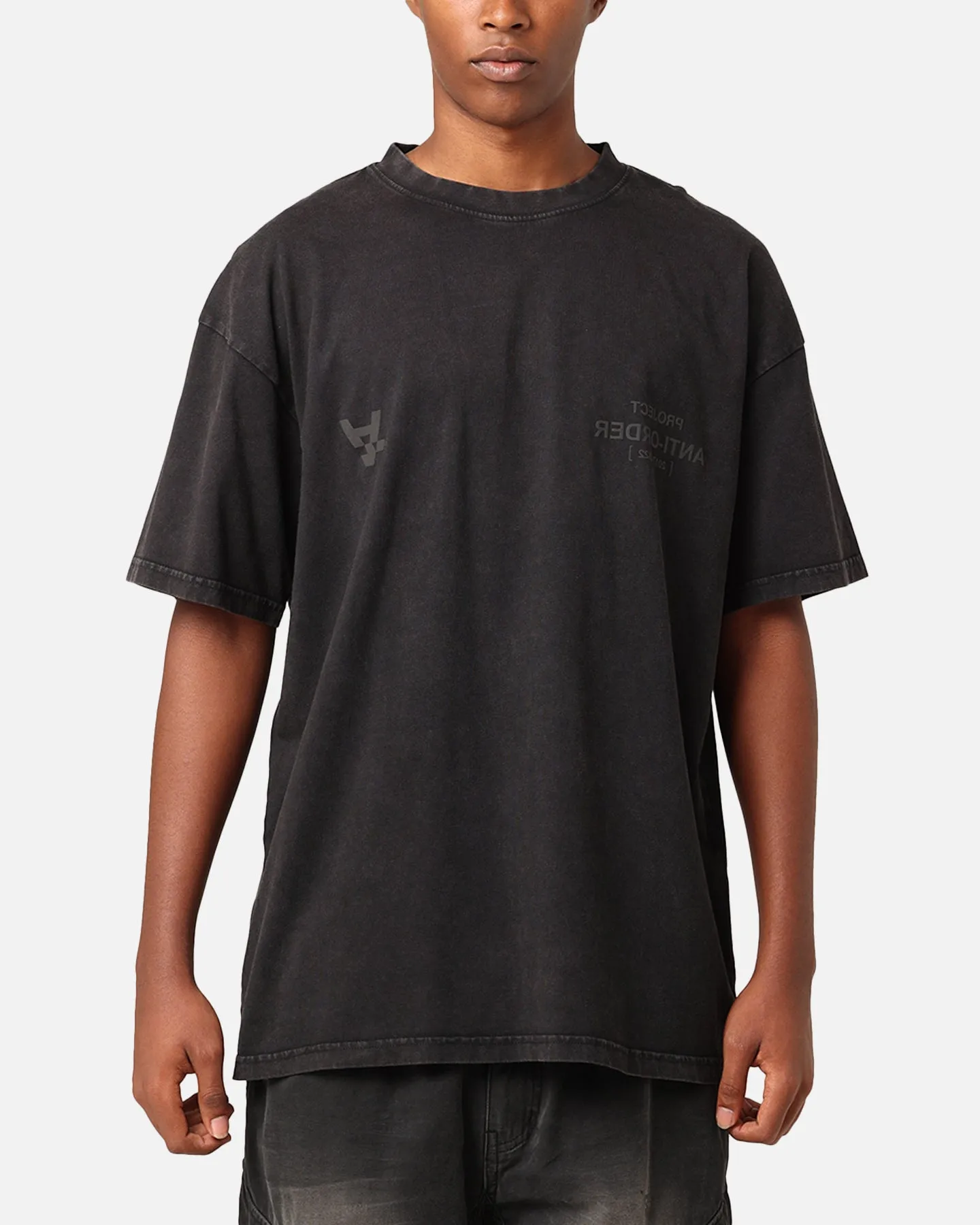 The Anti Order Project Anti T-Shirt Black Acid Wash sold by Culture Kings product image thumbnail 2