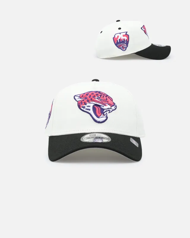 New Era Jacksonville Jaguars 'Neon Nights' 9FORTY Snapback Chrome/Black sold by Culture Kings