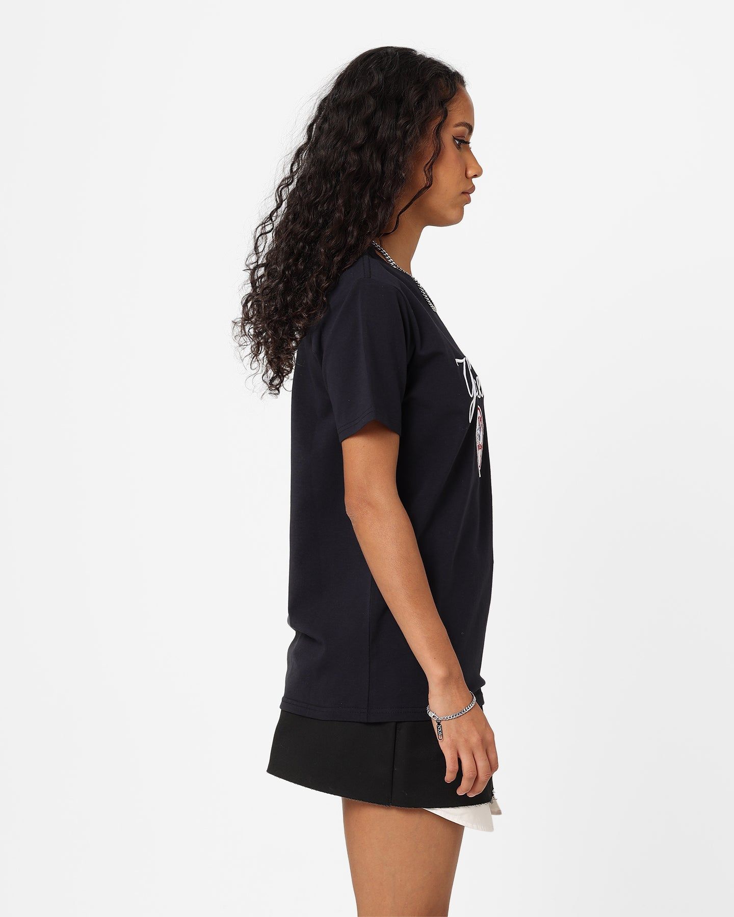 New Era Women's New York Yankees Logo Select T-Shirt Navy sold by Culture Kings product image thumbnail 5