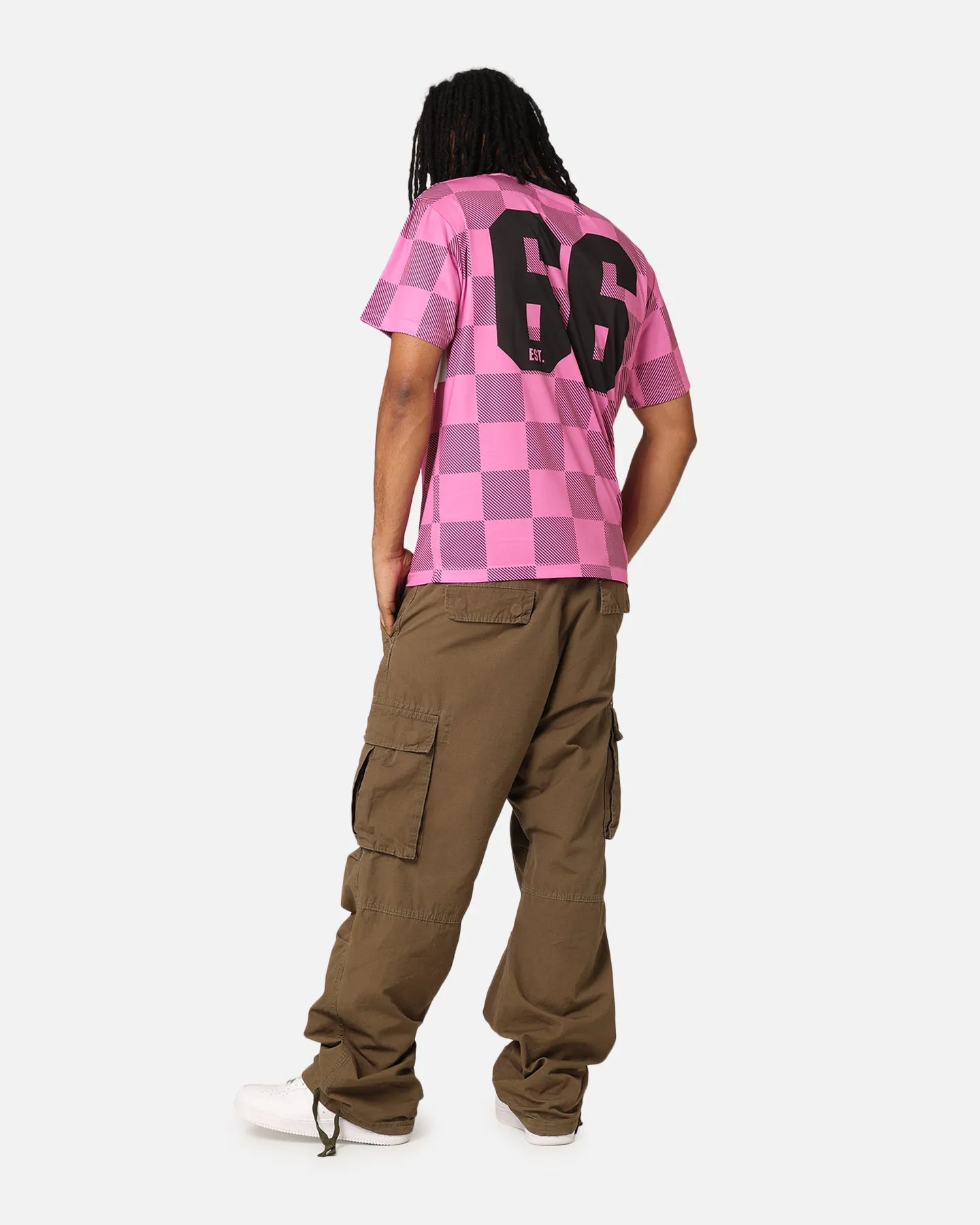 Majestic Athletic Miami Dolphins Team Line Checkered Jersey Black/Pink sold by Culture Kings product image thumbnail 4