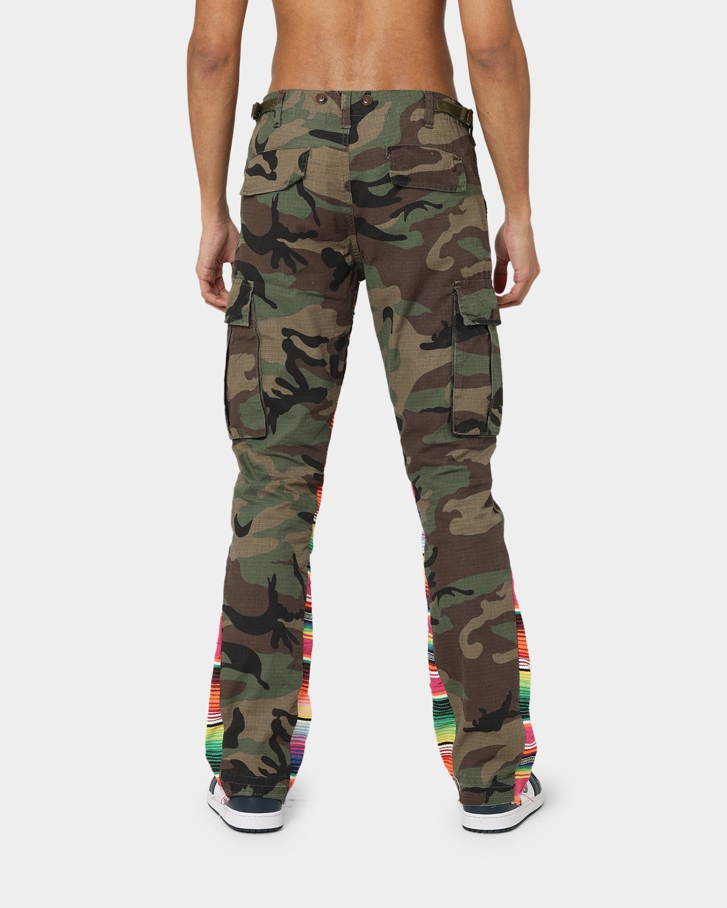MNML Serape Bootcut Cargo Pants Camo sold by Culture Kings product image thumbnail 4