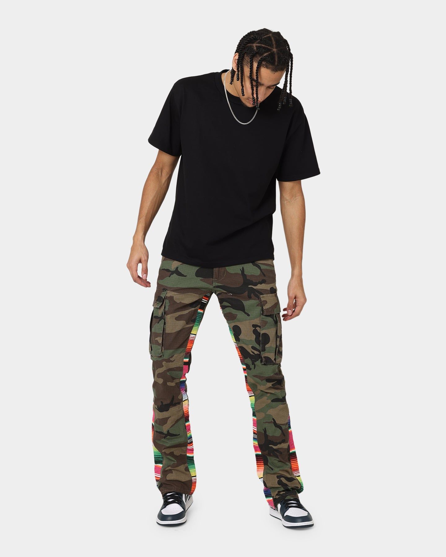 MNML Serape Bootcut Cargo Pants Camo sold by Culture Kings product image thumbnail 2