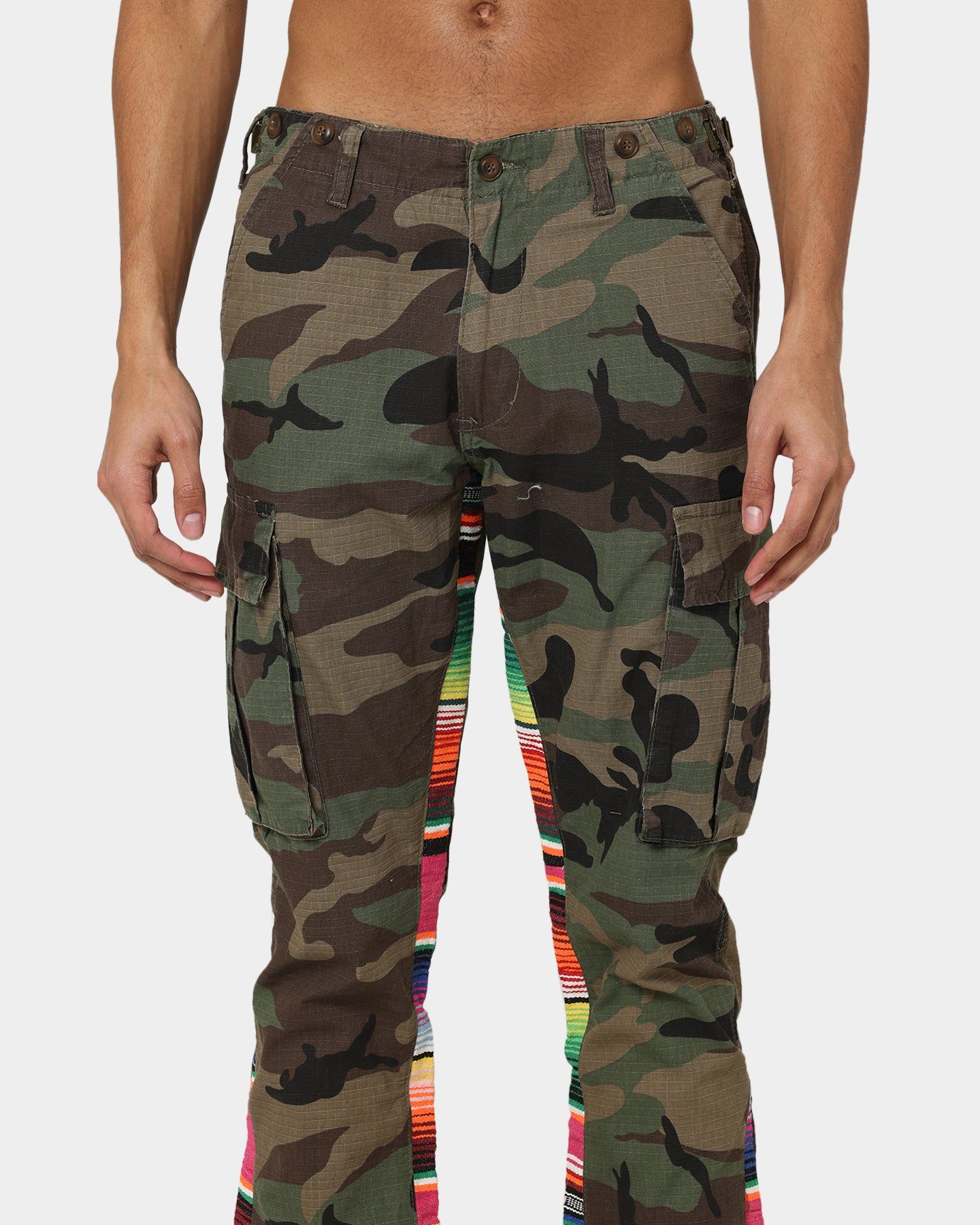 MNML Serape Bootcut Cargo Pants Camo sold by Culture Kings product image thumbnail 3