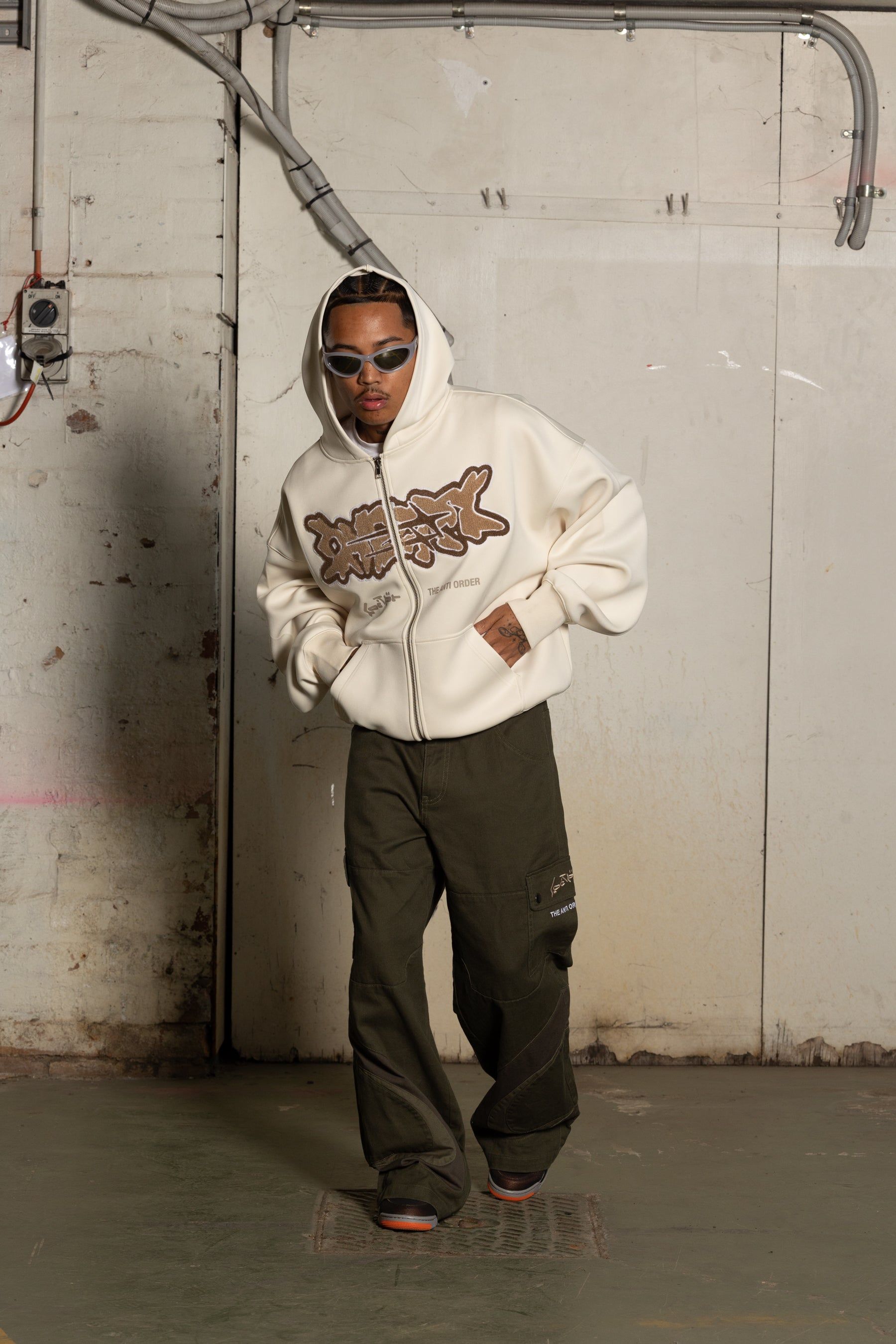 Loiter X The Anti Order Flow Cargo Pants Khaki sold by Culture Kings product image thumbnail 2