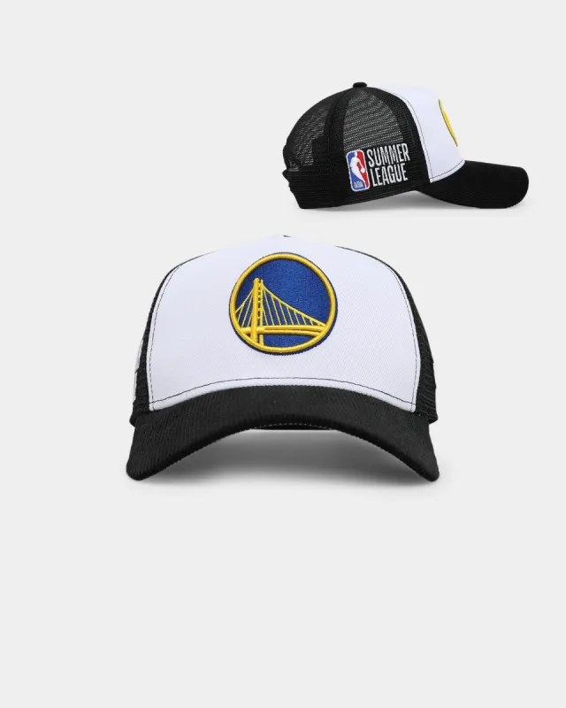 New Era Golden State Warriors 'NBA Summer League' 9FORTY A-Frame Snapback Black/White sold by Culture Kings