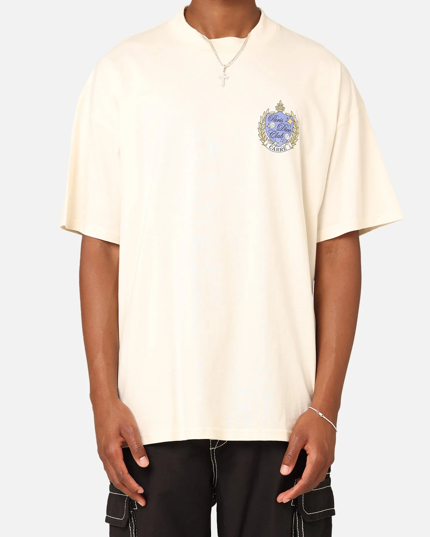 Carre Dice Club Oversized T-Shirt Off White sold by Culture Kings product image thumbnail 3