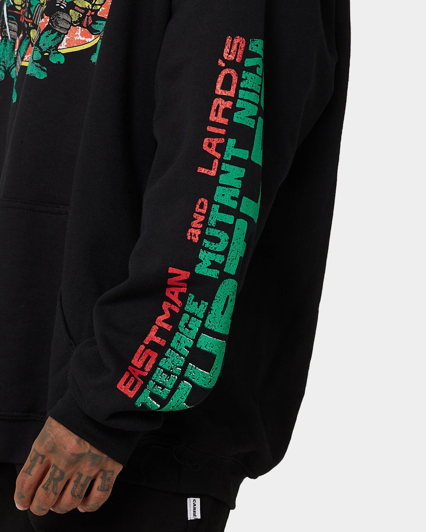 American Thrift X Teenage Mutant Ninja Turtles OG Ninja Turtle Hoodie Black sold by Culture Kings product image thumbnail 10