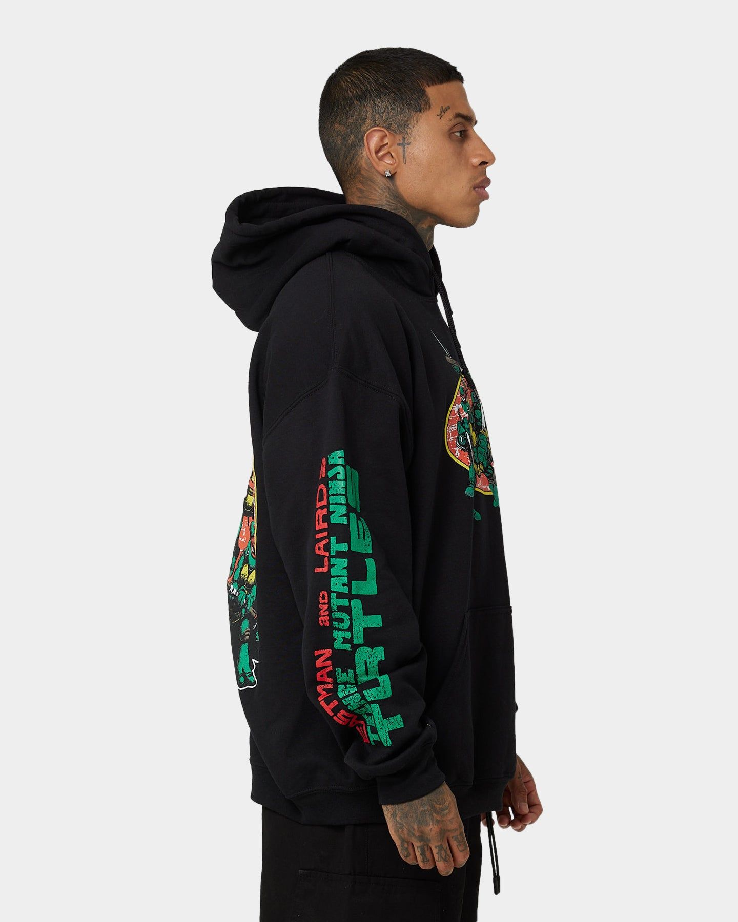 American Thrift X Teenage Mutant Ninja Turtles OG Ninja Turtle Hoodie Black sold by Culture Kings product image thumbnail 6