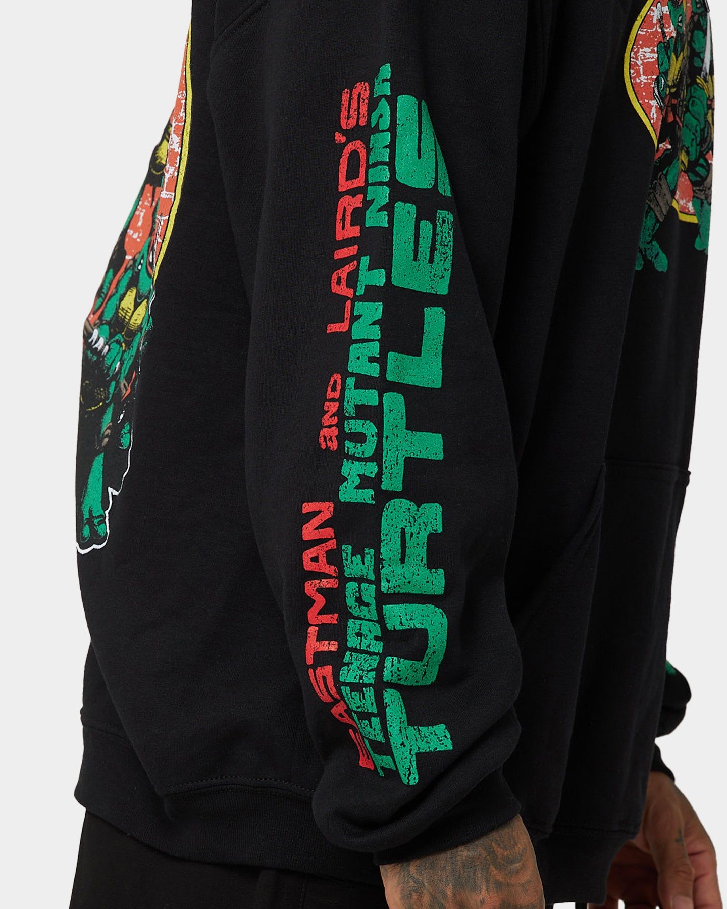 American Thrift X Teenage Mutant Ninja Turtles OG Ninja Turtle Hoodie Black sold by Culture Kings product image thumbnail 9