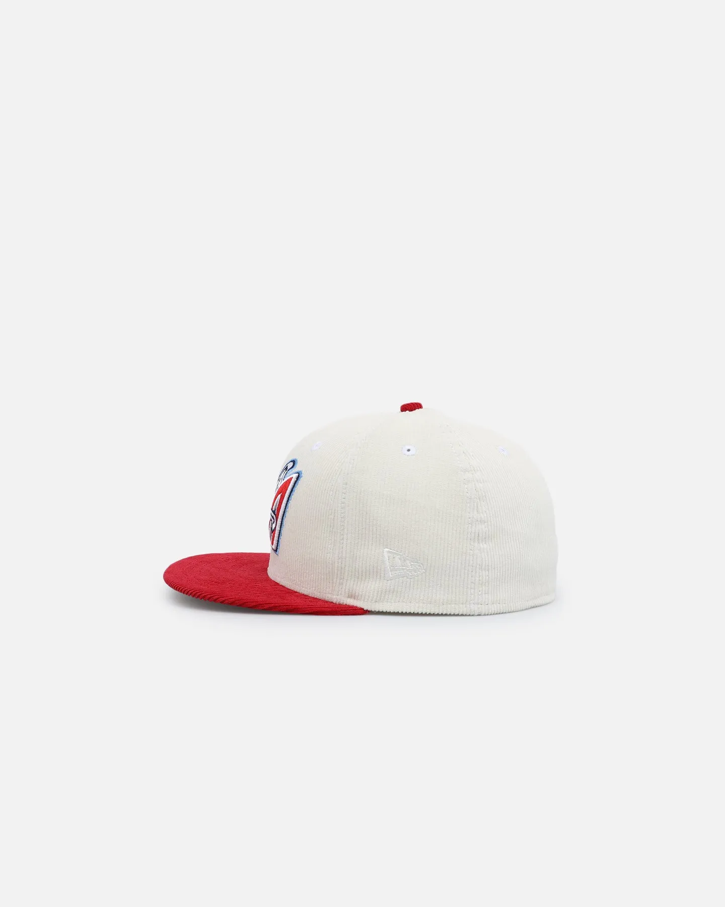 New Era Anaheim Angels '2-Tone Corduroy' 59FIFTY Fitted Chrome/Red sold by Culture Kings product image thumbnail 4