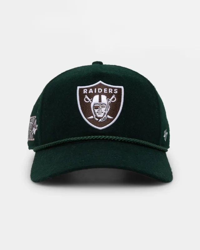 47 Brand Las Vegas Raiders Cliffside Hitch RF Snapback Dark Green sold by Culture Kings