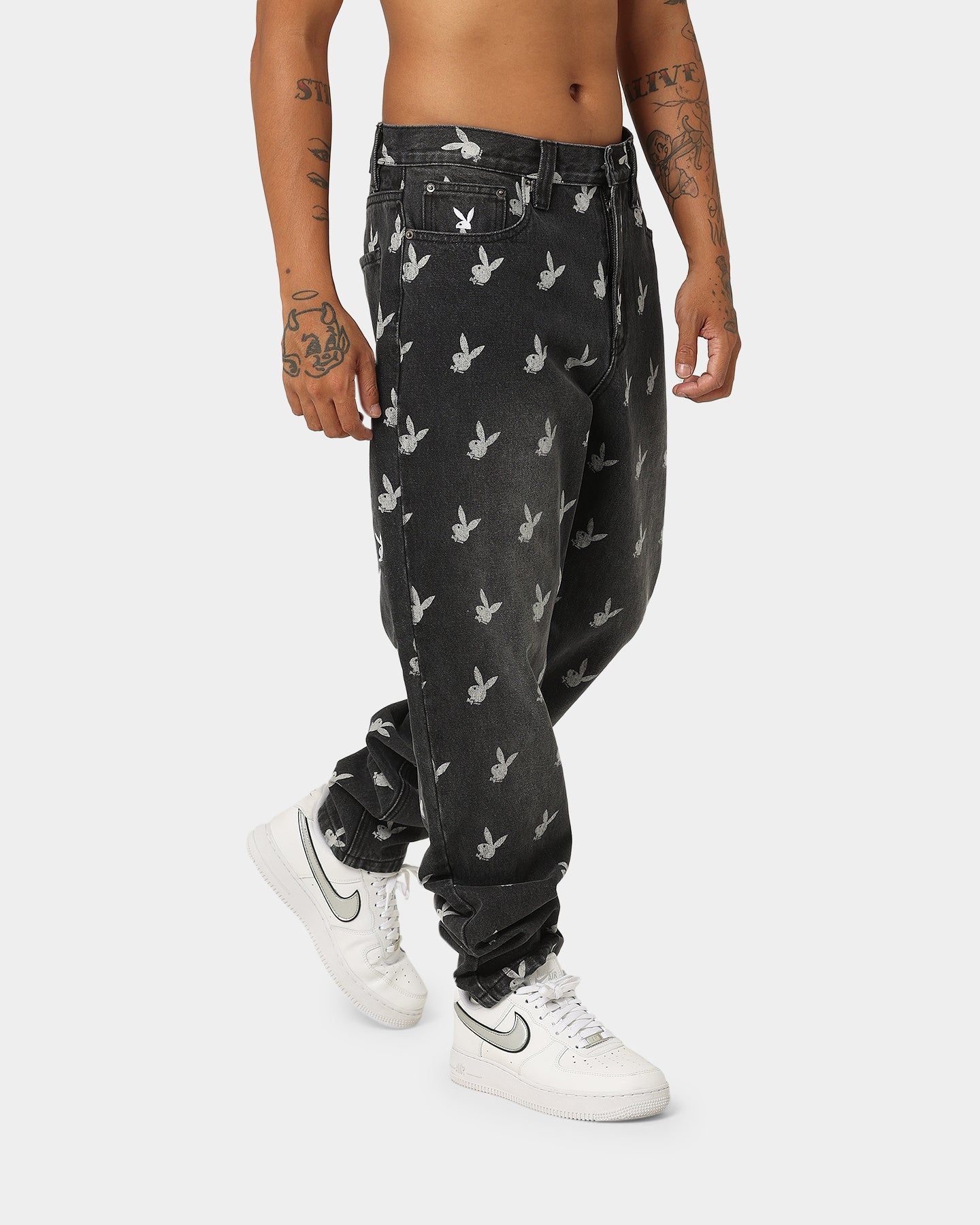 Playboy By CK Players Denim Jeans Black sold by Culture Kings product image thumbnail 5