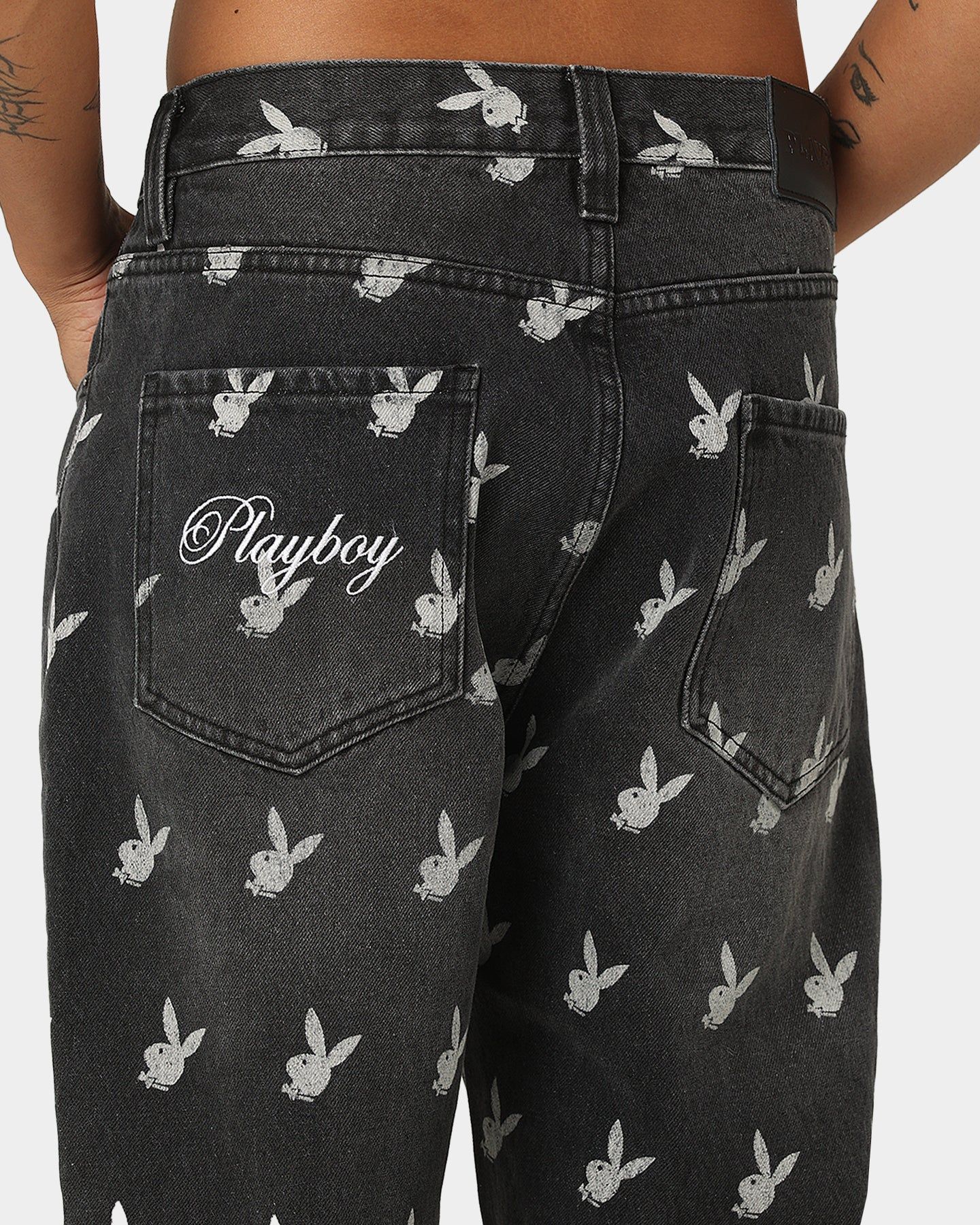 Playboy By CK Players Denim Jeans Black sold by Culture Kings product image thumbnail 4