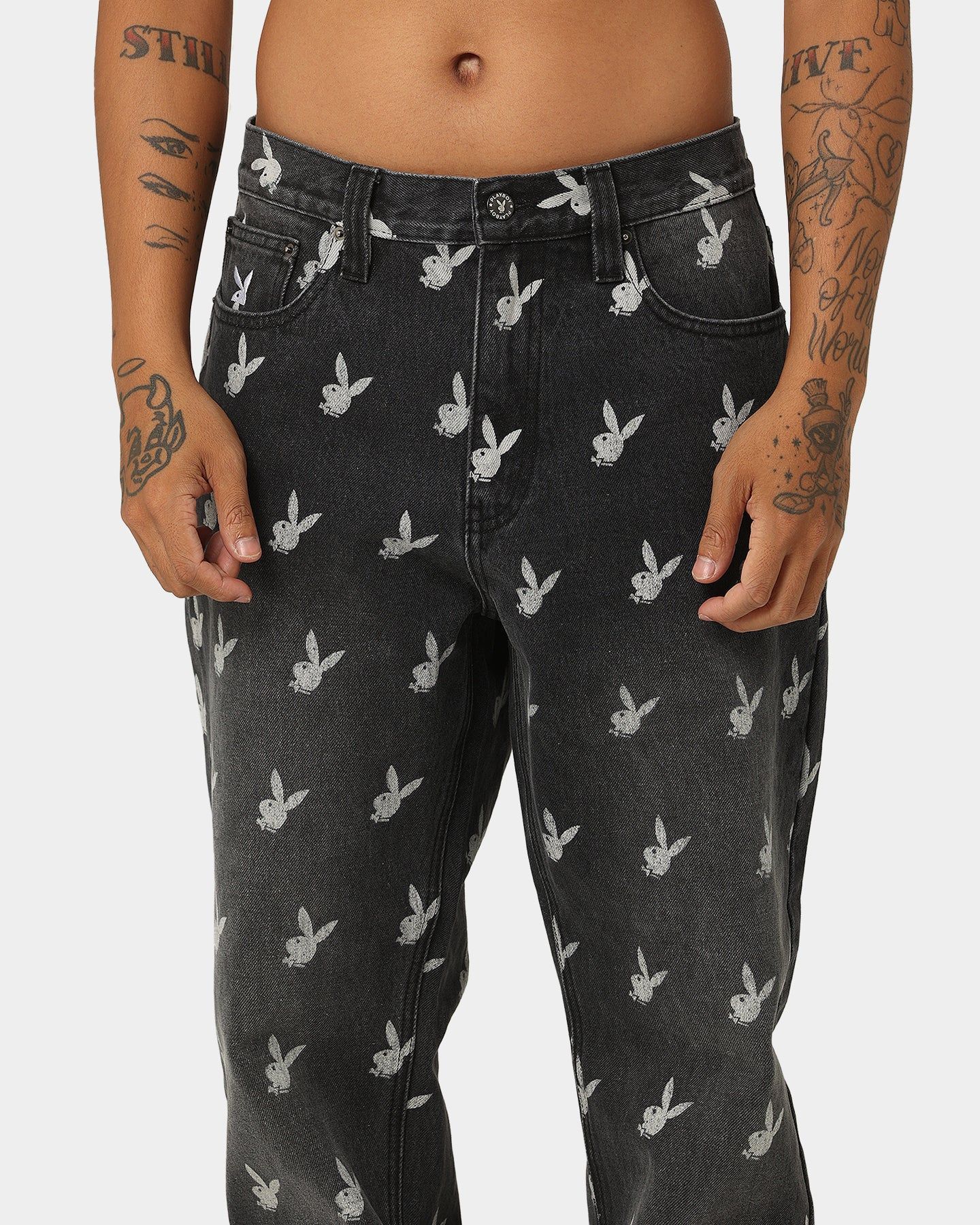 Playboy By CK Players Denim Jeans Black sold by Culture Kings product image thumbnail 7