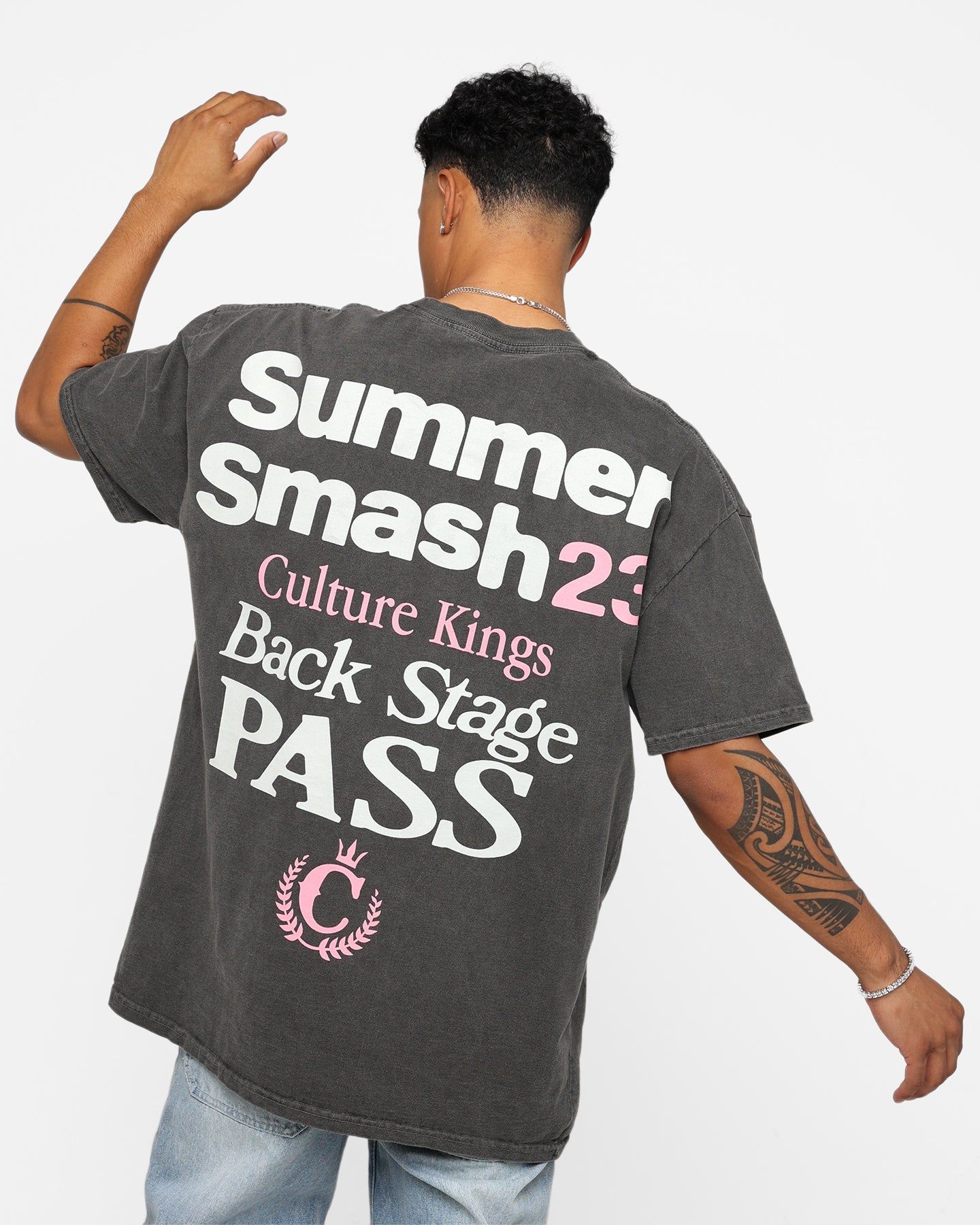 Summer Smash Groupie T-Shirt Black Wash sold by Culture Kings
