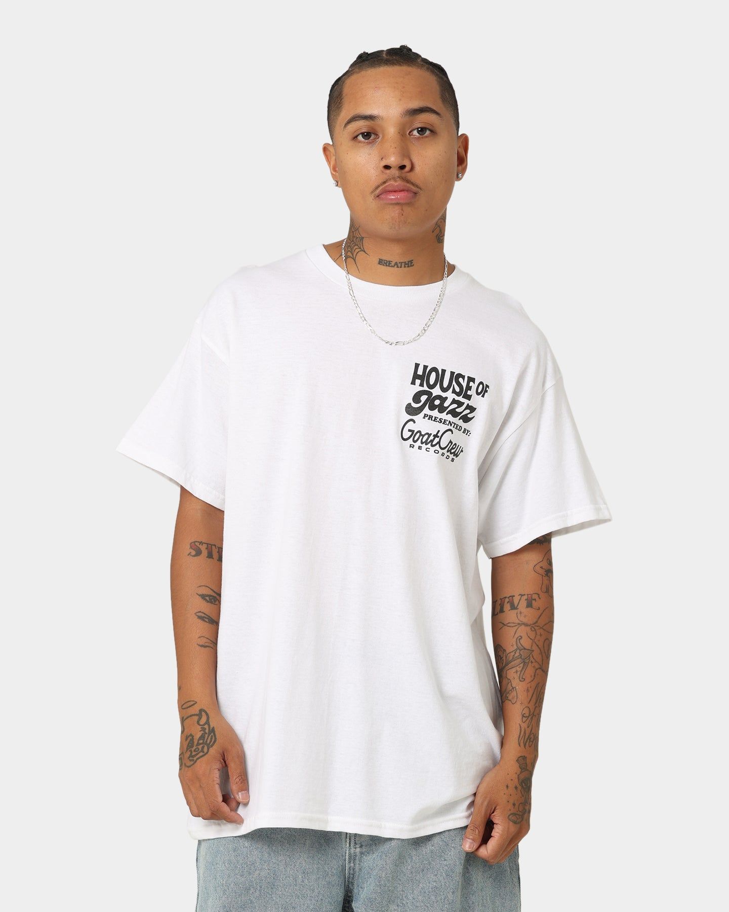 Goat Crew House Of Jazz T-Shirt White sold by Culture Kings product image thumbnail 2