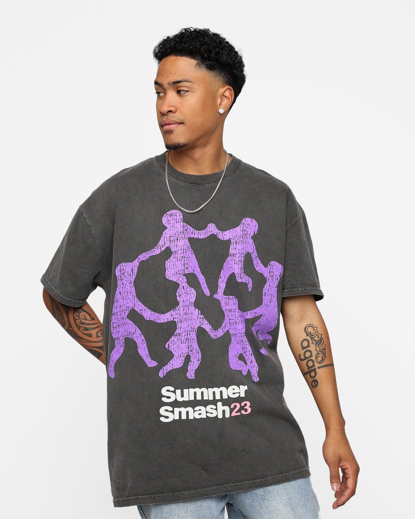 Summer Smash Groupie T-Shirt Black Wash sold by Culture Kings product image thumbnail 2