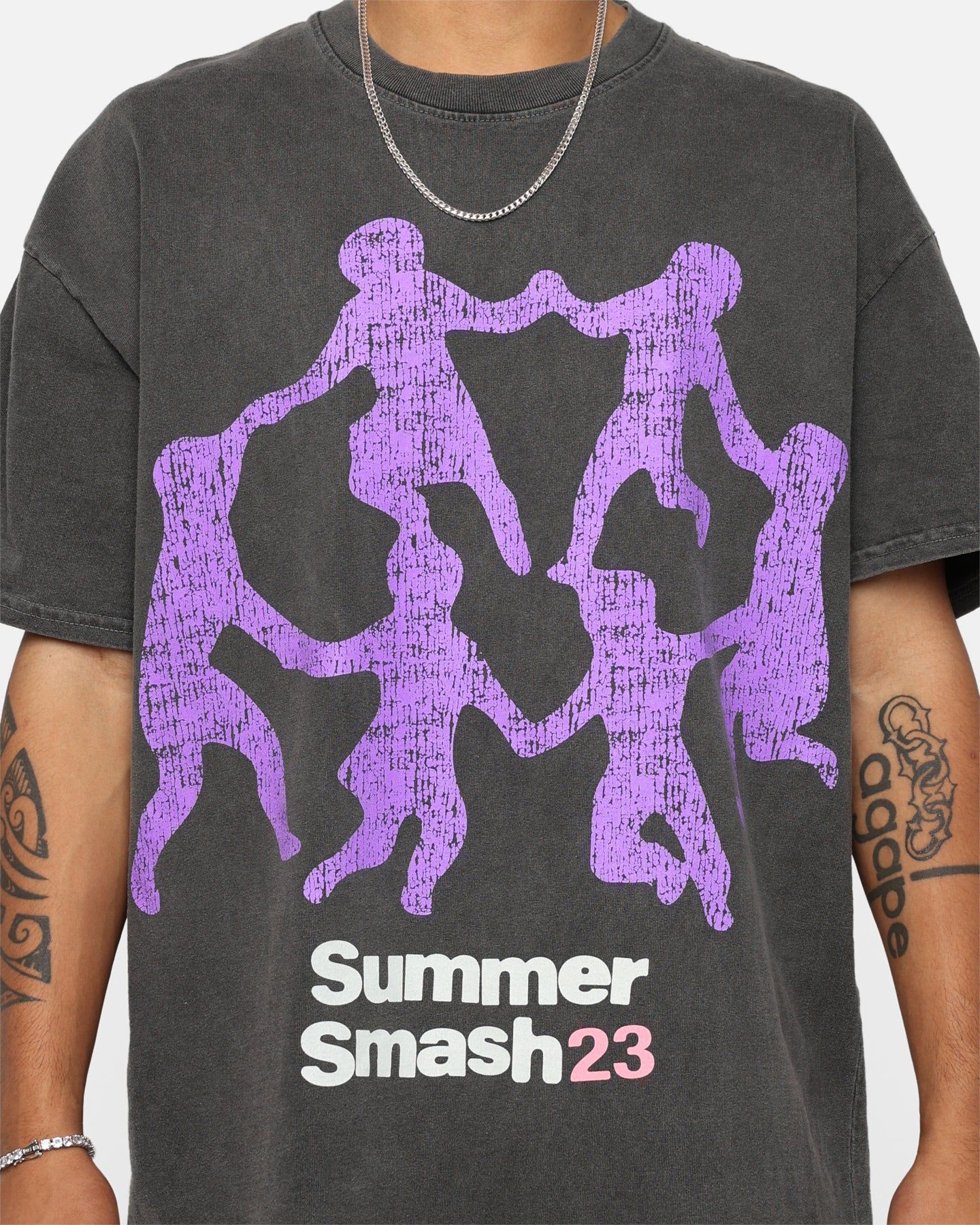 Summer Smash Groupie T-Shirt Black Wash sold by Culture Kings product image thumbnail 4