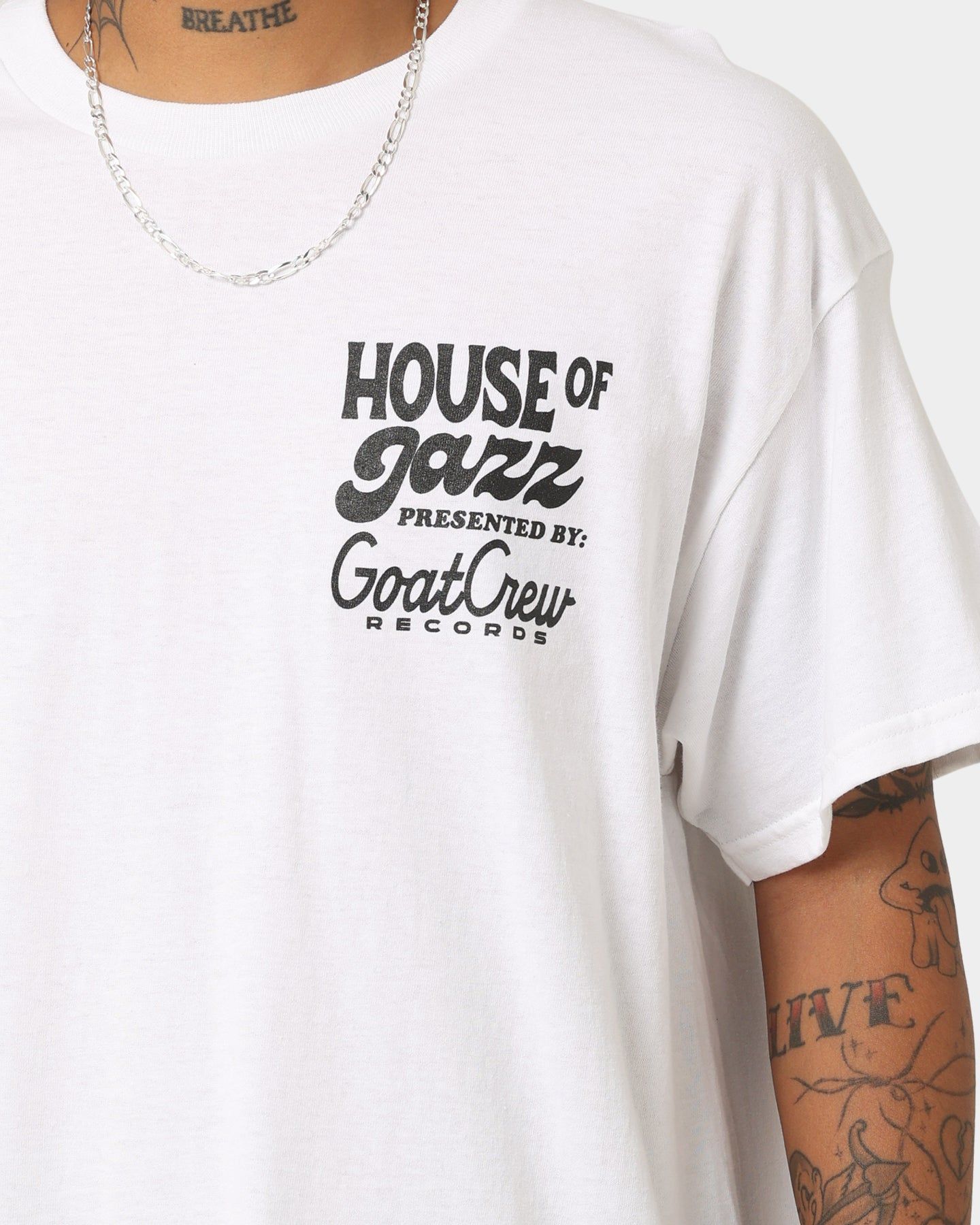 Goat Crew House Of Jazz T-Shirt White sold by Culture Kings product image thumbnail 4