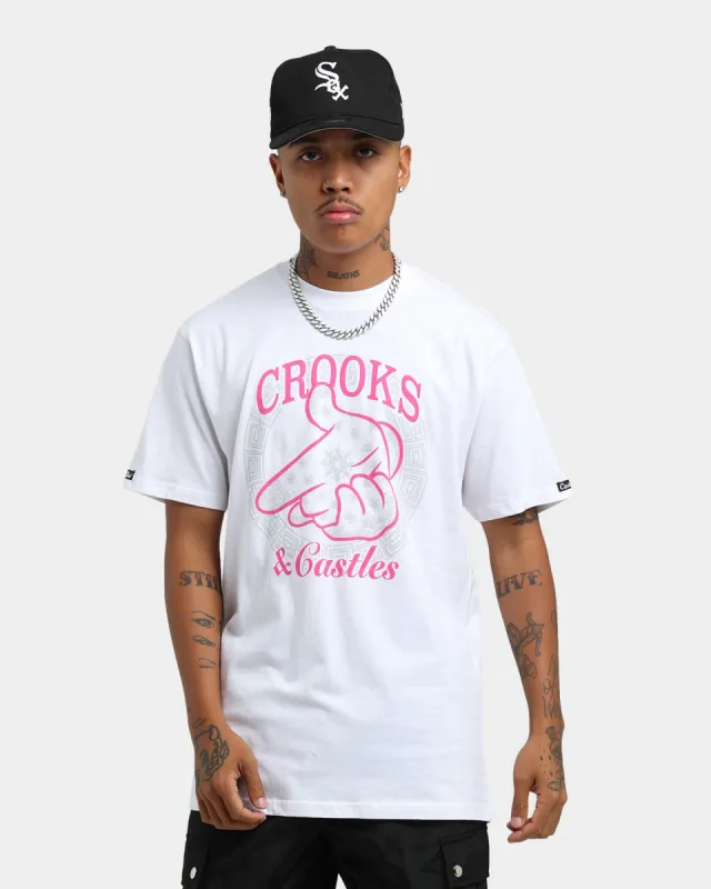 Crooks & Castles Gundana T-Shirt White sold by Culture Kings