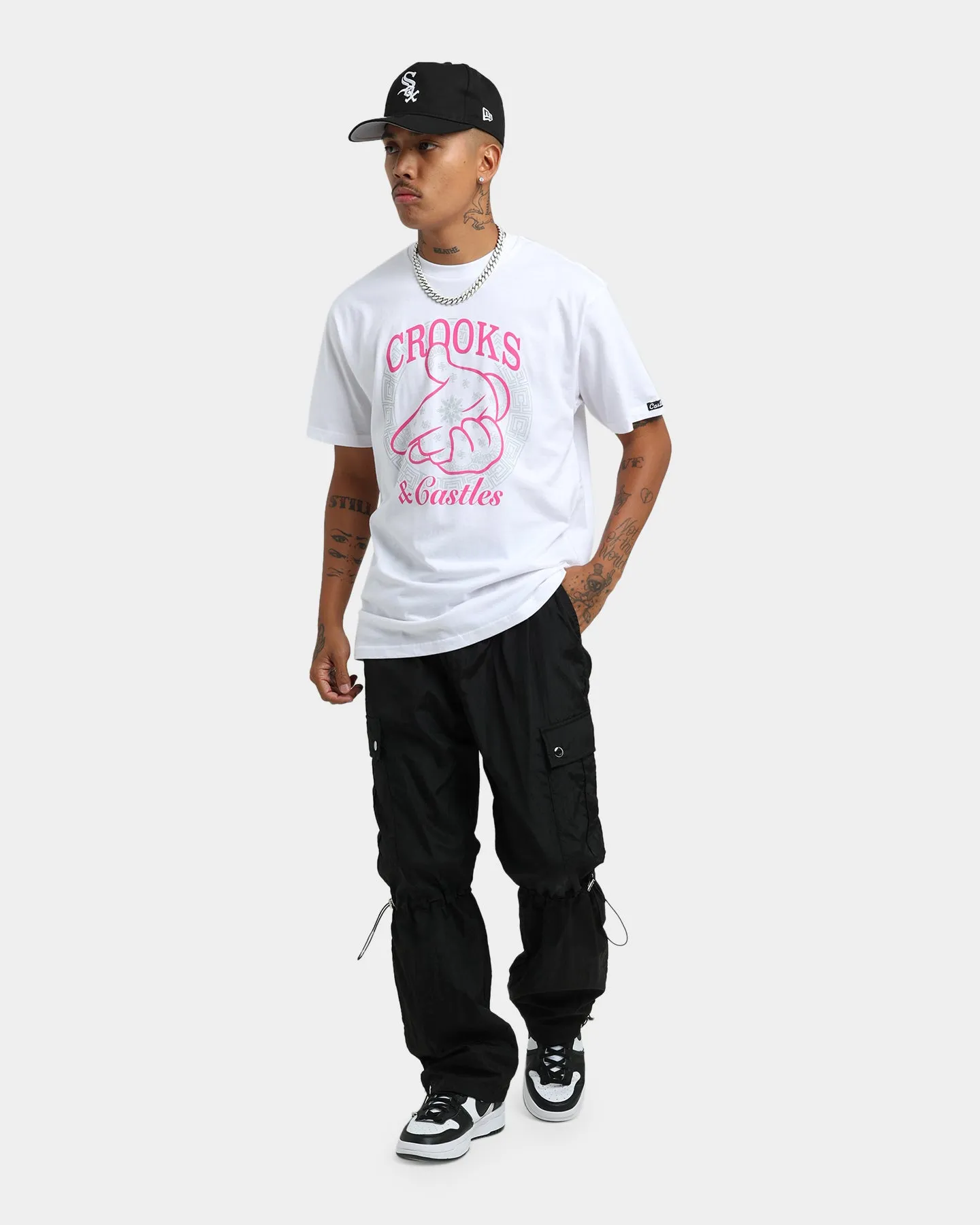 Crooks & Castles Gundana T-Shirt White sold by Culture Kings product image thumbnail 2