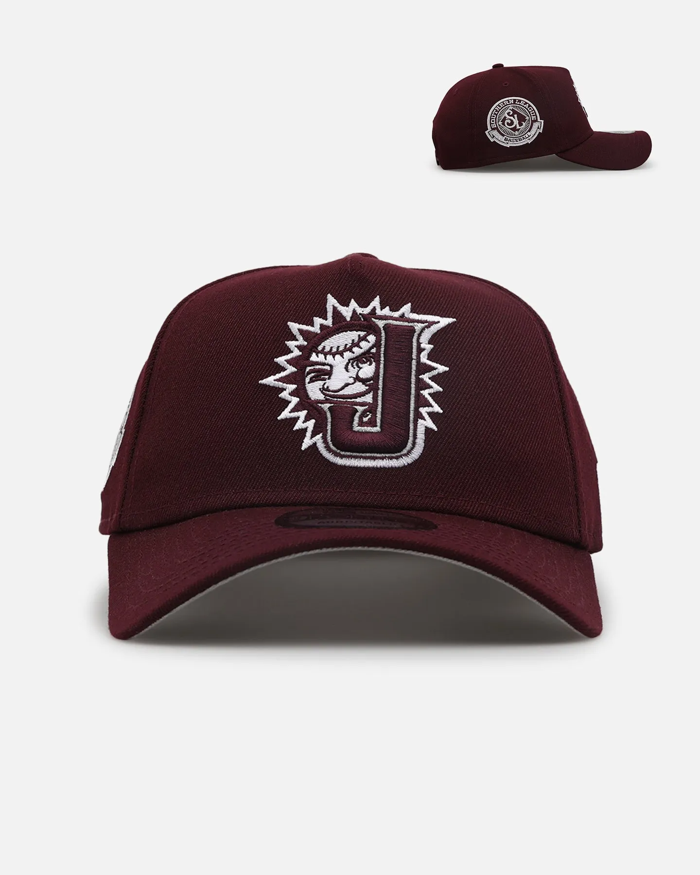 New Era Hagerstown Suns 'Minor League Maroon' 9FORTY A-Frame Snapback Maroon sold by Culture Kings