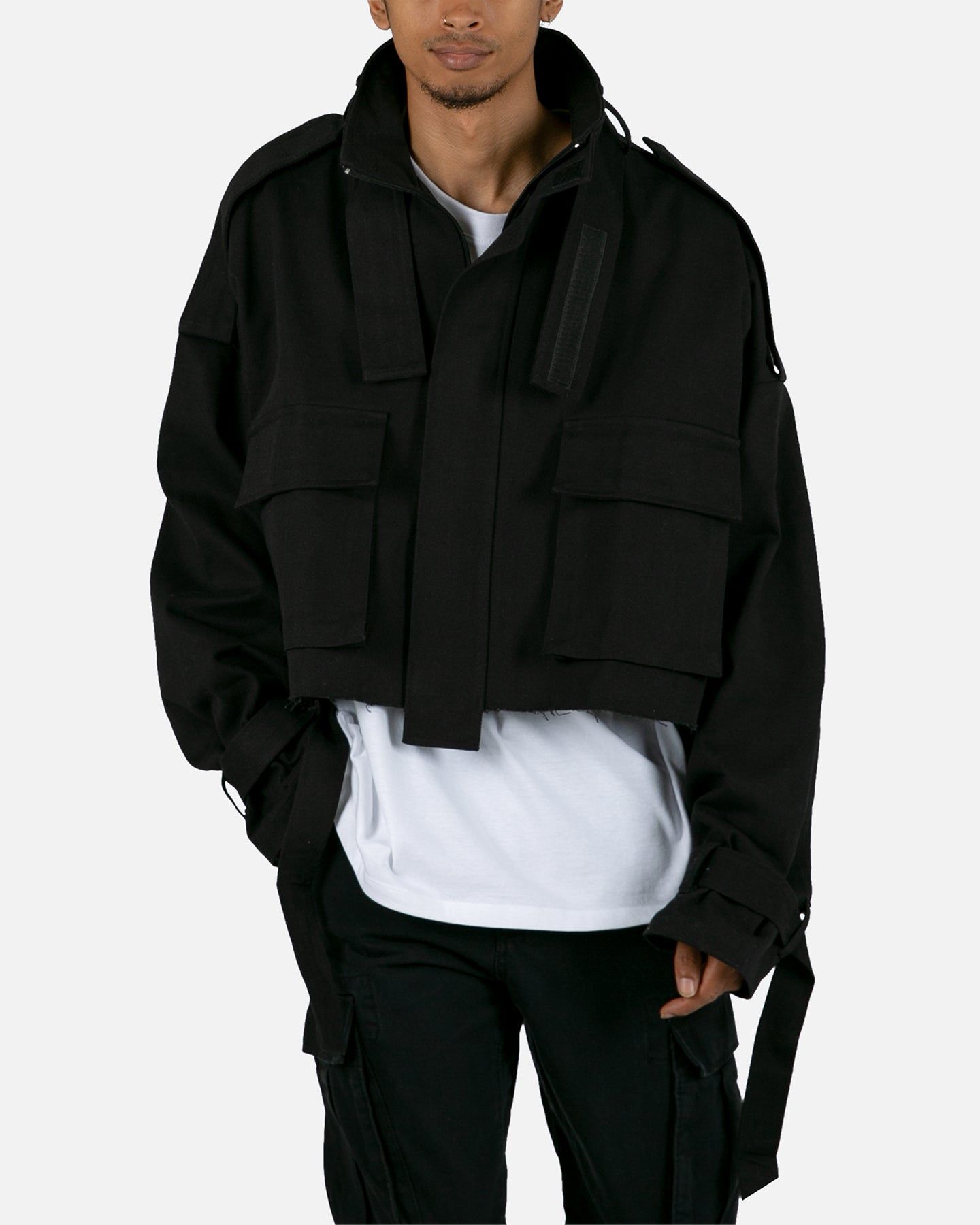 MNML Cropped M65 Jacket Black sold by Culture Kings product image thumbnail 5