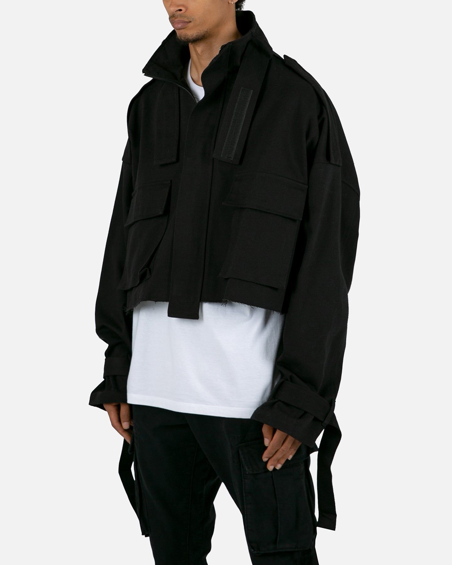 MNML Cropped M65 Jacket Black sold by Culture Kings product image thumbnail 2