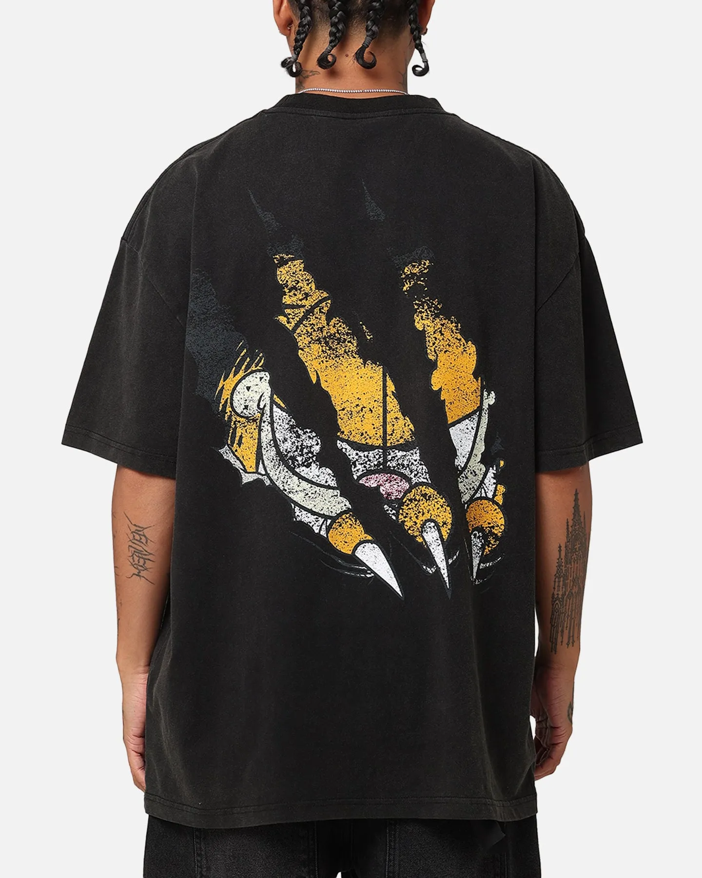 Vintage Goat Crew X Garfield Smiling Cat Heavy T-Shirt Vintage Black sold by Culture Kings product image thumbnail 2