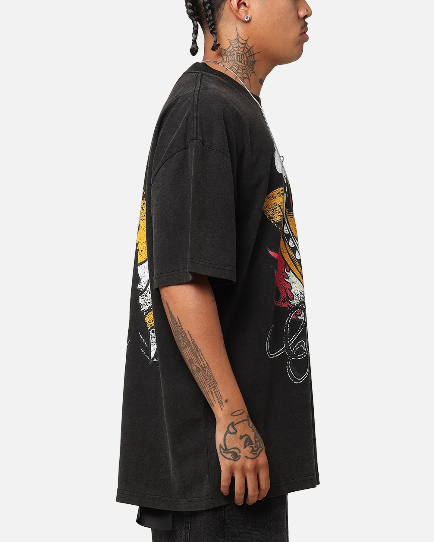 Vintage Goat Crew X Garfield Smiling Cat Heavy T-Shirt Vintage Black sold by Culture Kings product image thumbnail 5