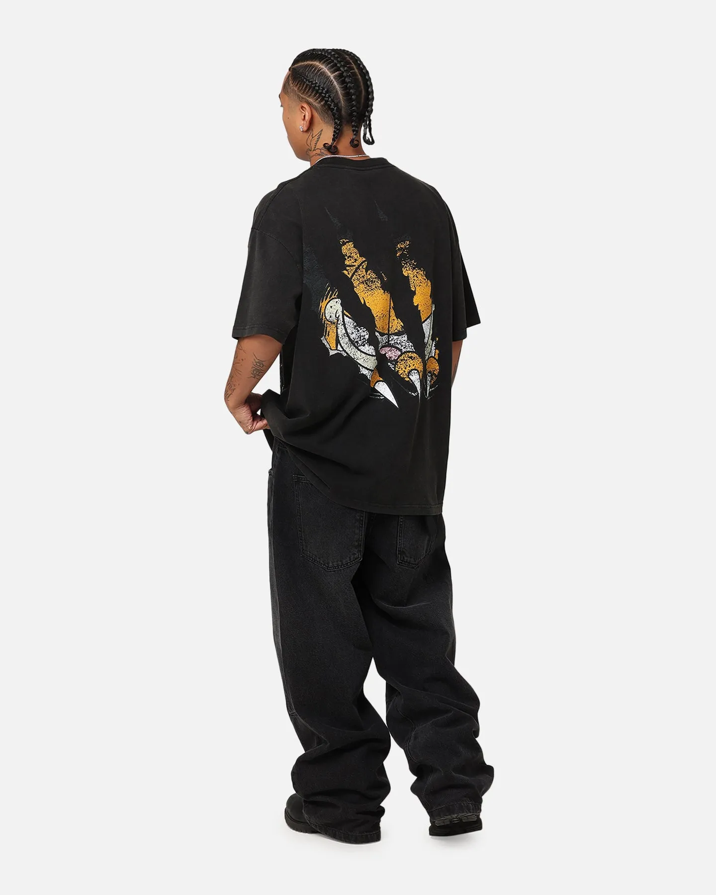 Vintage Goat Crew X Garfield Smiling Cat Heavy T-Shirt Vintage Black sold by Culture Kings product image thumbnail 4