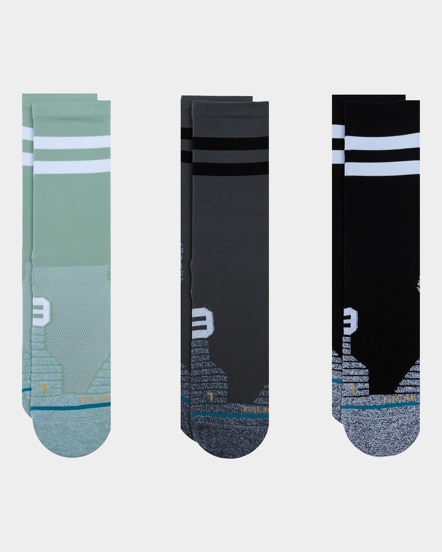 Stance Franchise Crewcut Socks 3 Pack Multi sold by Culture Kings