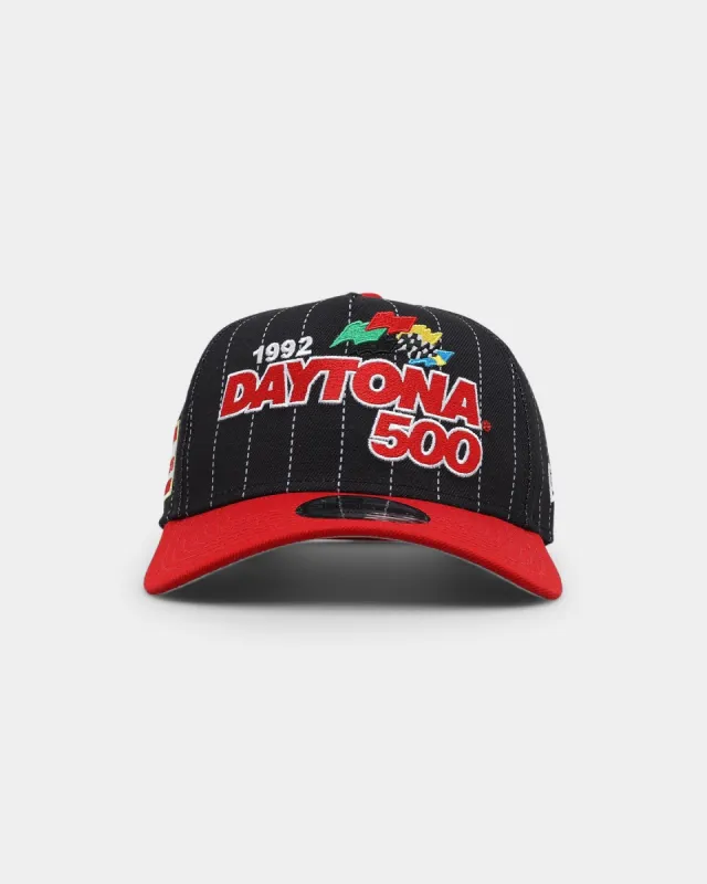 New Era 1992 'Daytona 500' 9FORTY A-Frame Snapback Black/Pinstripe sold by Culture Kings