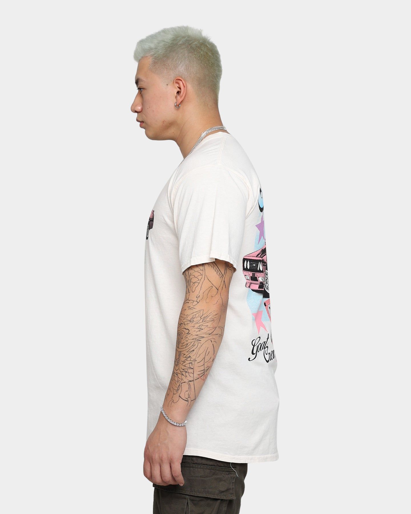 Goat Crew Call Me Vintage T-Shirt Off White sold by Culture Kings product image thumbnail 7