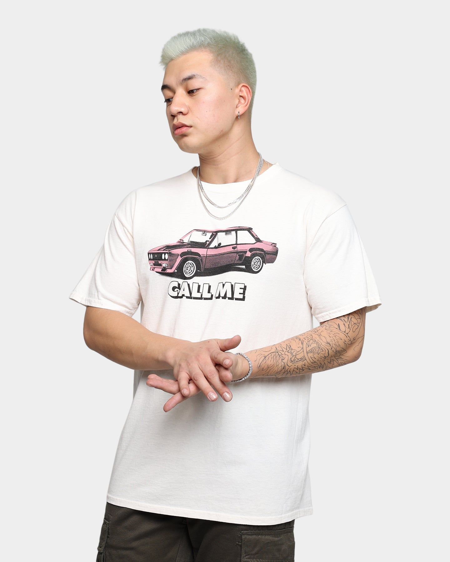 Goat Crew Call Me Vintage T-Shirt Off White sold by Culture Kings product image thumbnail 2