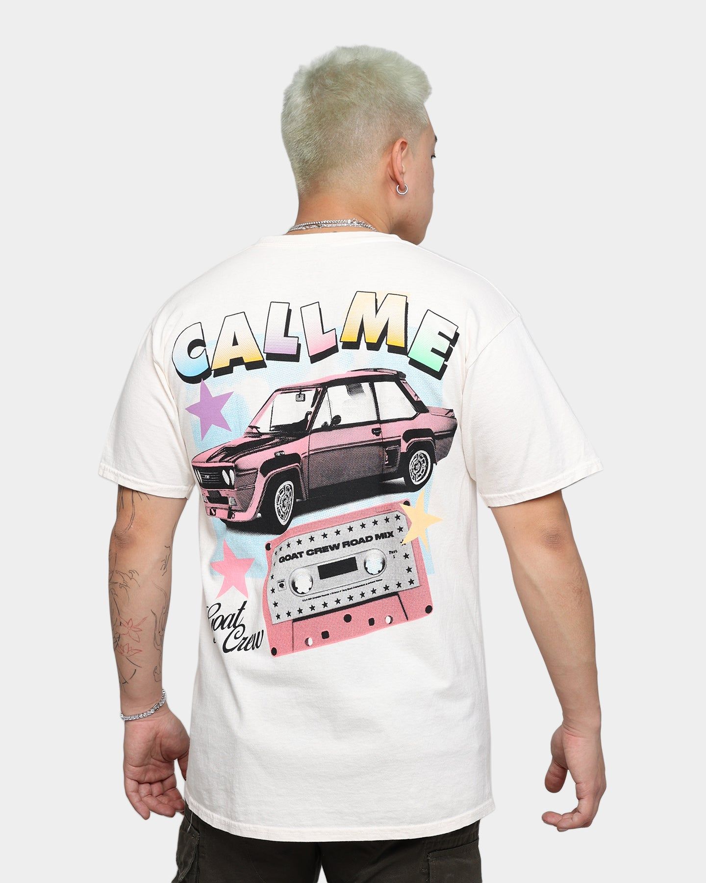 Goat Crew Call Me Vintage T-Shirt Off White sold by Culture Kings