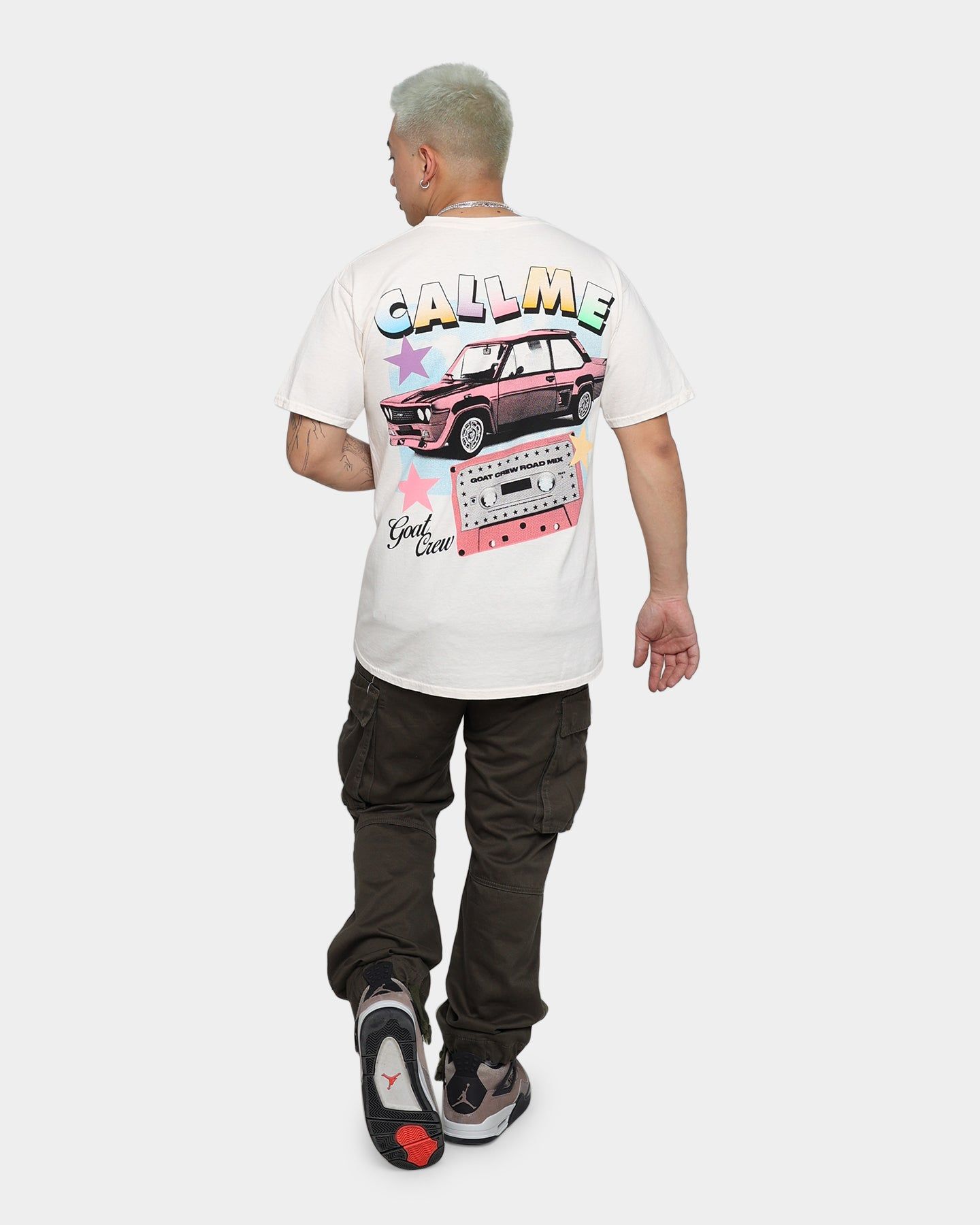 Goat Crew Call Me Vintage T-Shirt Off White sold by Culture Kings product image thumbnail 3
