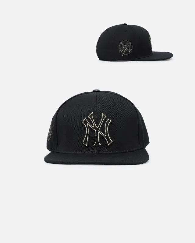 Pro Standard New York Yankees 'Black & Gold' Snapback Black/Gold sold by Culture Kings
