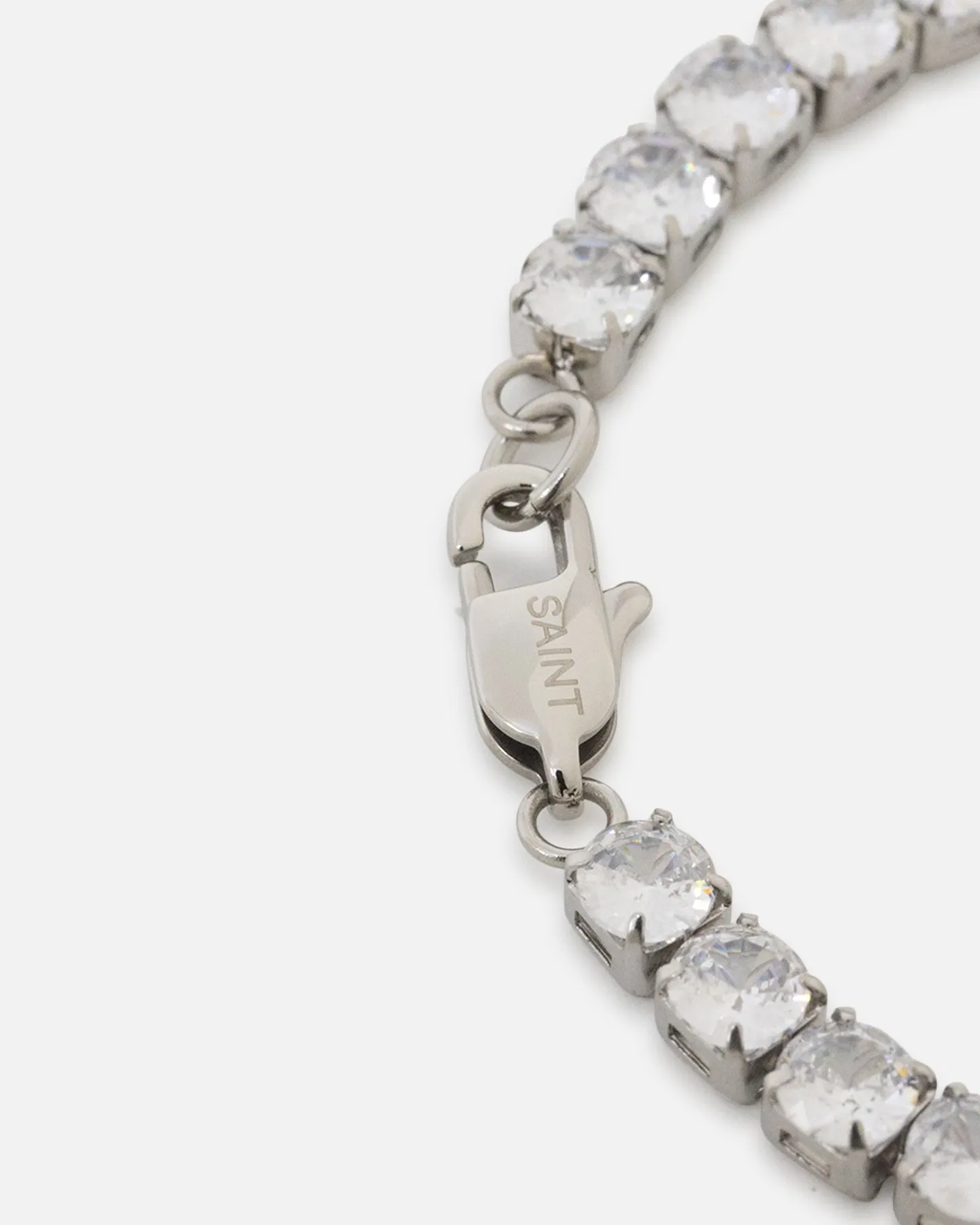 Saint Morta Round Cut Tennis Bracelet Iced White Gold sold by Culture Kings product image thumbnail 5