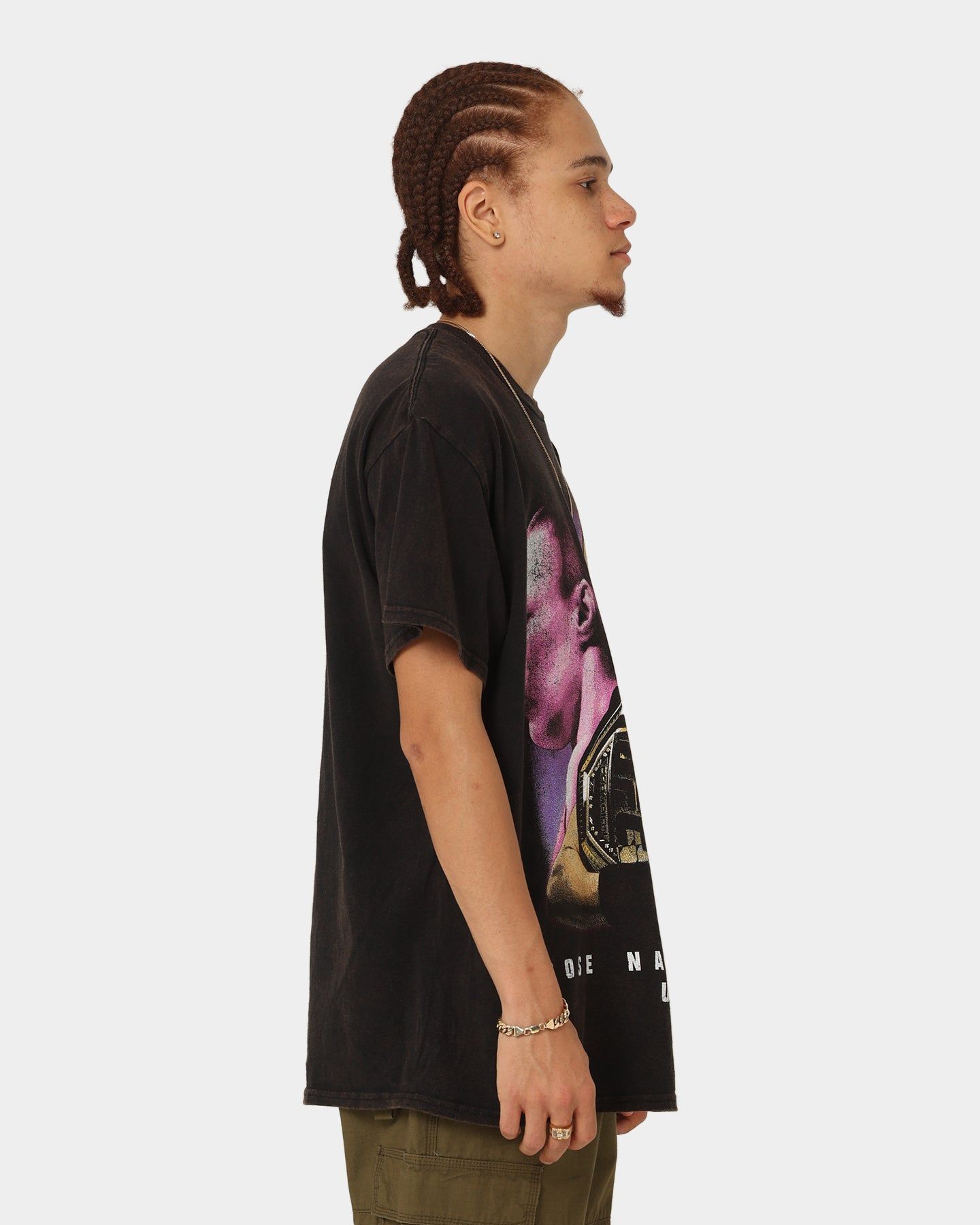 Goat Crew X UFC Rose Namajunas Vintage T-Shirt Black Wash sold by Culture Kings product image thumbnail 5