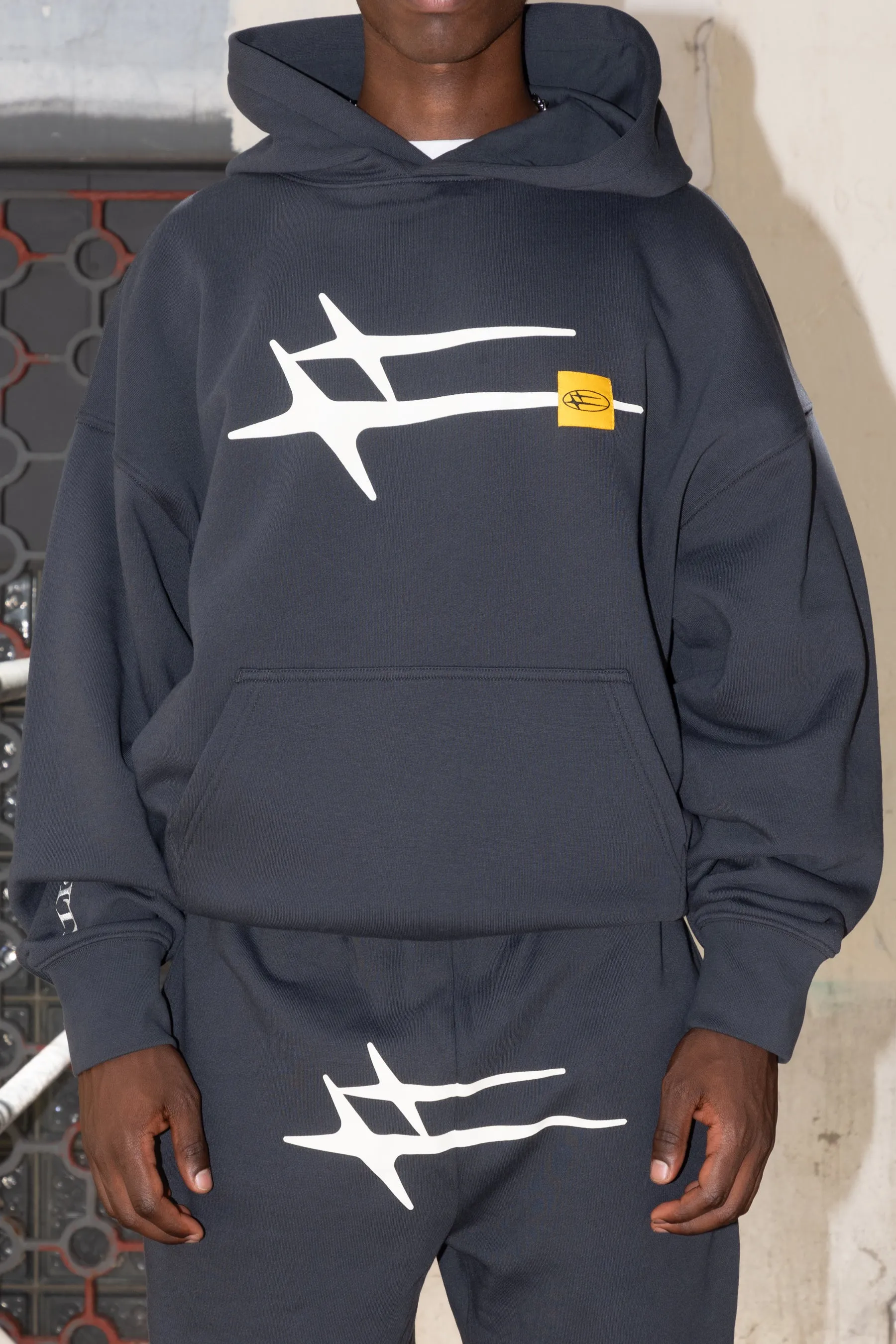 Loiter Hybrid Premium Hoodie Charcoal sold by Culture Kings product image thumbnail 3