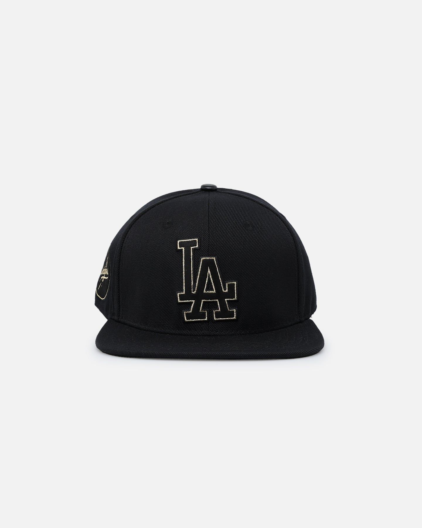 Pro Standard Los Angeles Dodgers Black & Gold Snapback Black sold by Culture Kings