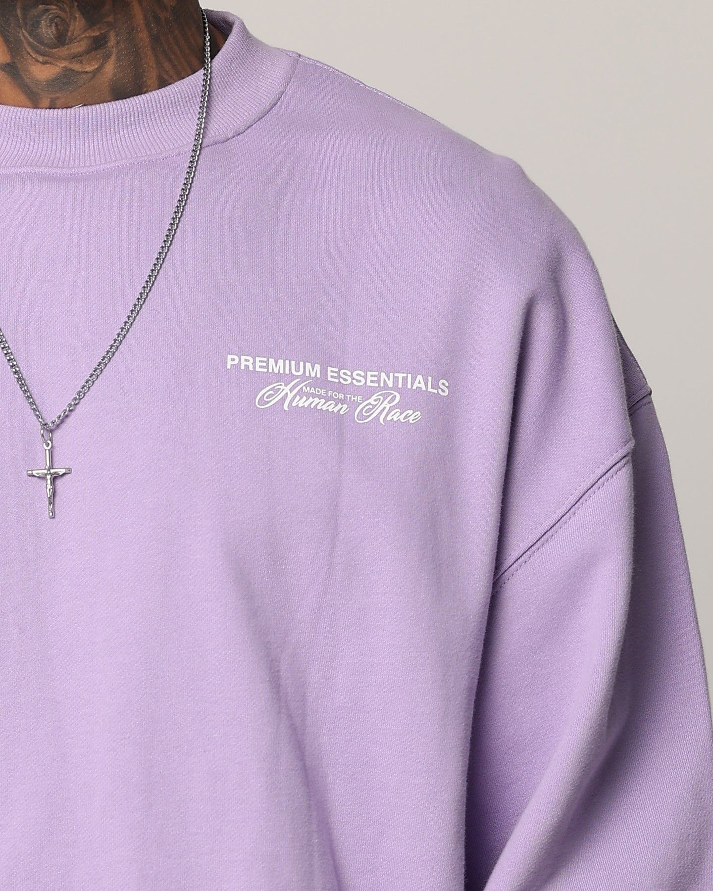 Loiter Essential Spire Crewneck Lilac sold by Culture Kings product image thumbnail 4