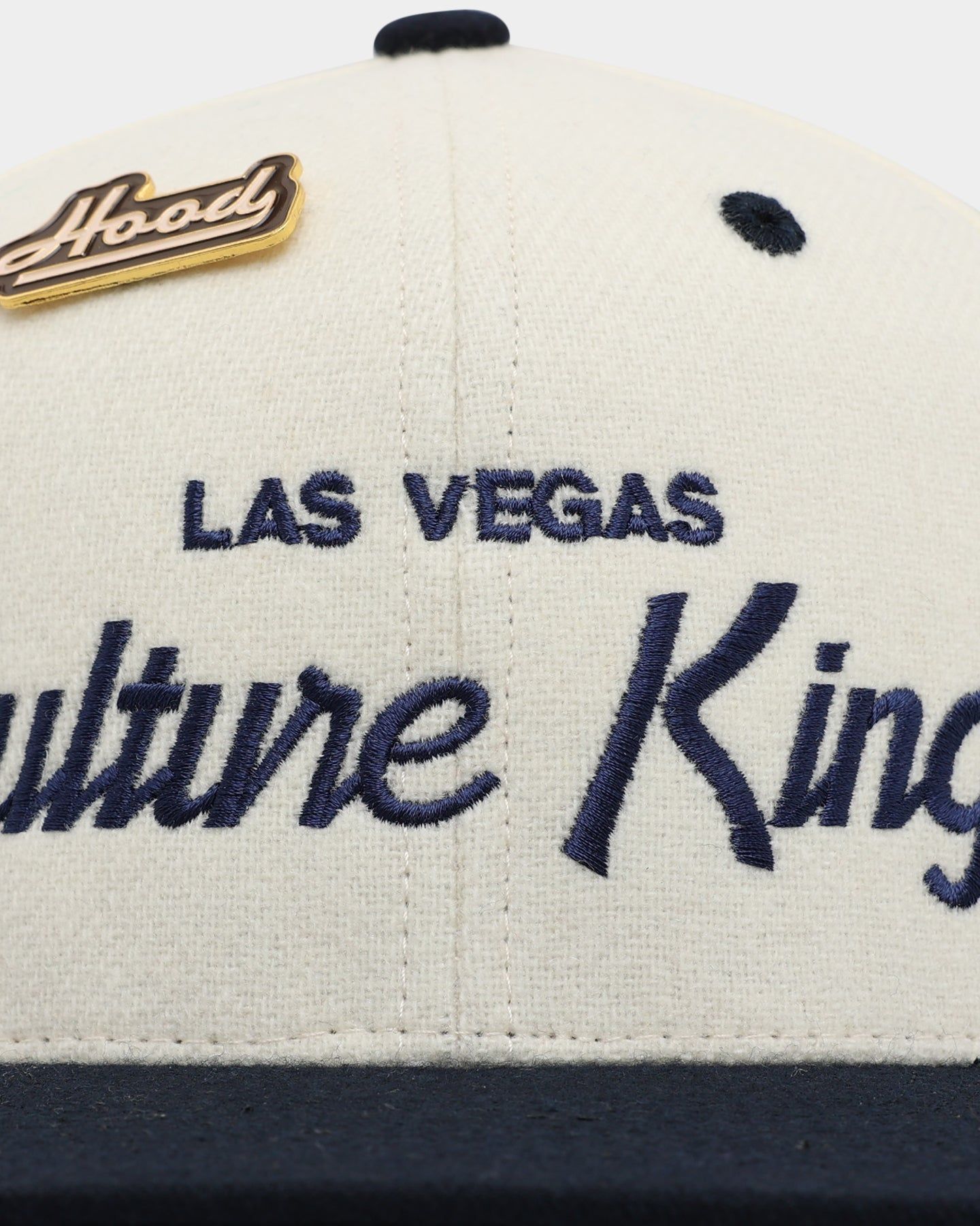 Hood X Culture Kings Las Vegas Collab Original Snapback White/Navy sold by Culture Kings product image thumbnail 5